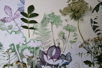 botanical collage