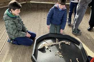 image of two children at young rangers